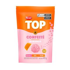 CONF CONFEITE MORANGO HARALD 400G
