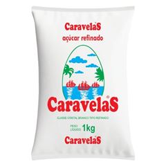 ACUCAR REFINADO ESPECIAL CARAVELAS 1KG