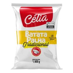 BATATA PALHA TRADICIONAL CELIA 800G