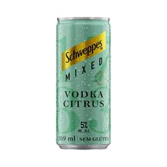 SCHWEPPES MIXED VODKA CITRUS LT 269ML