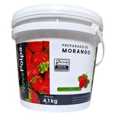 PREPARO DE MORANGO NOVA POLPA 4,1KG