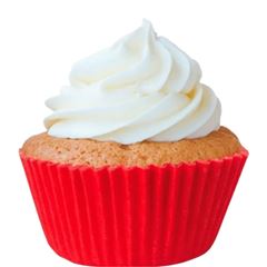 FORMINHA MINI CUPCAKE VERMELHA N02 LISA MAGO 45UN