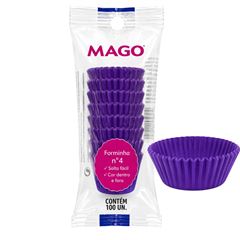 FORMINHA PAPEL ROXA N04 LISA MAGO 100UN