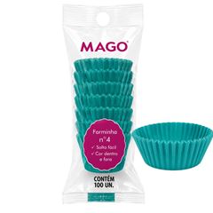FORMINHA PAPEL AZUL TURQUESA N04 LISA MAGO 100UN