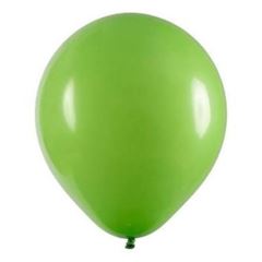 BALAO 12 VERDE LIMA ART LATEX 24UND