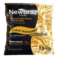 BATATA CORTE FINO NEW BRAZ DUPLA 9MM 1,5KG