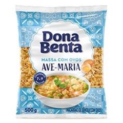 MASSAS C OVOS AVE MARIA DONA BENTA 500G
