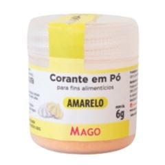 CORANTE EM PO PARA FINS ALIMENTICIO AMARELO MAGO 6G