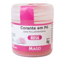 CORANTE EM PO PARA FINS ALIMENTICIO ROSA MAGO 6G