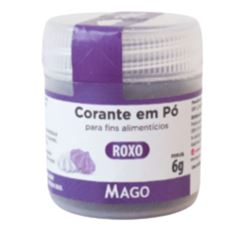 CORANTE EM PO PARA FINS ALIMENTICIO ROXO MAGO 6G