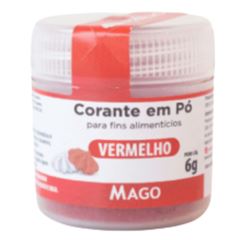 CORANTE EM PO PARA FINS ALIMENTICIO VERMELHO MAGO 6G
