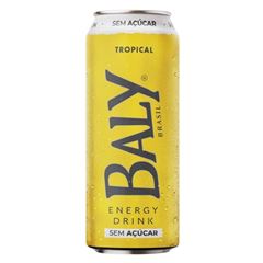 ENERGETICO TROPICAL SEM ACUCAR LT BALY 473ML