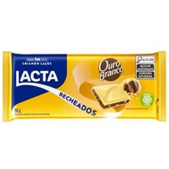 CHOCOLATE LACTA OURO BRANCO 98G