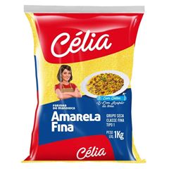 FARINHA DE MANDIOCA AMARELA FINA CELIA 1KG