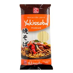 MACARRAO YAKISSOBA FINO PREMIUM ALFA 500G