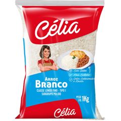 ARROZ BRANCO CELIA 1KG