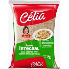 ARROZ PARBO INTEGRAL CELIA 1KG