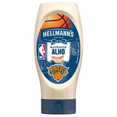 MAIONESE ALHO NBA NY KNICKS HELLMANNS SQUEEZE 335G