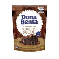 MISTURA PARA BOLO MOUSSE CHOC DONA BENTA 400G