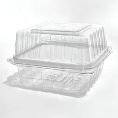 D658 POTE QUADRADO COM TAMPA ARTICULADA PARA SOBREMESAS E SALGADOS 500ML