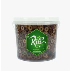 AZEITONA PRETA FATIADA BD RILI 2KG