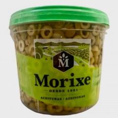 AZEITONA VERDE FATIADA MORIXE BD 3,2KG