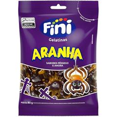 BALA GELATINA ARANHA FINI 80G