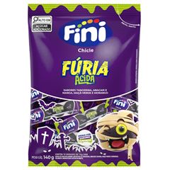 BALA GELATINA CHICLE FURIA FINI 12X140G