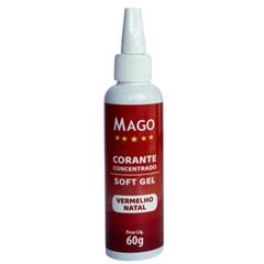 CORANTE SOFT GEL VERMELHO NATAL MAGO 60G