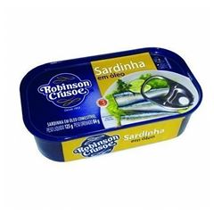 SARDINHA ÓLEO COMESTÍVEL ROBINSON 125G