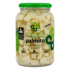 PALMITO PUPUNHA PICADO CULTIVERDE 300G