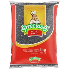 FEIJAO PRETO PRECIOSO 1KG