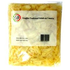 GENGIBRE FATIADO DAMERLIN PCT 1KG