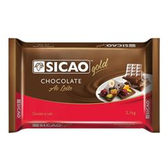 CHOCOLATE AO LEITE SICAO EM BARRA KG