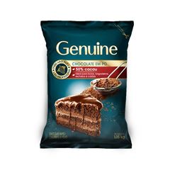 CHOCOLATE EM PÓ 50% GENUINE PACOTE 1,05KG