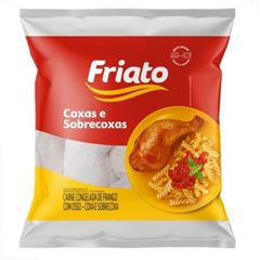 COXA COM SOBRECOXA FRANGO CONGELADO FRIATO KG