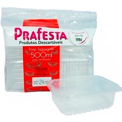 POTE RET C/TAMP PRAFESTA 500ML PCT 24UN