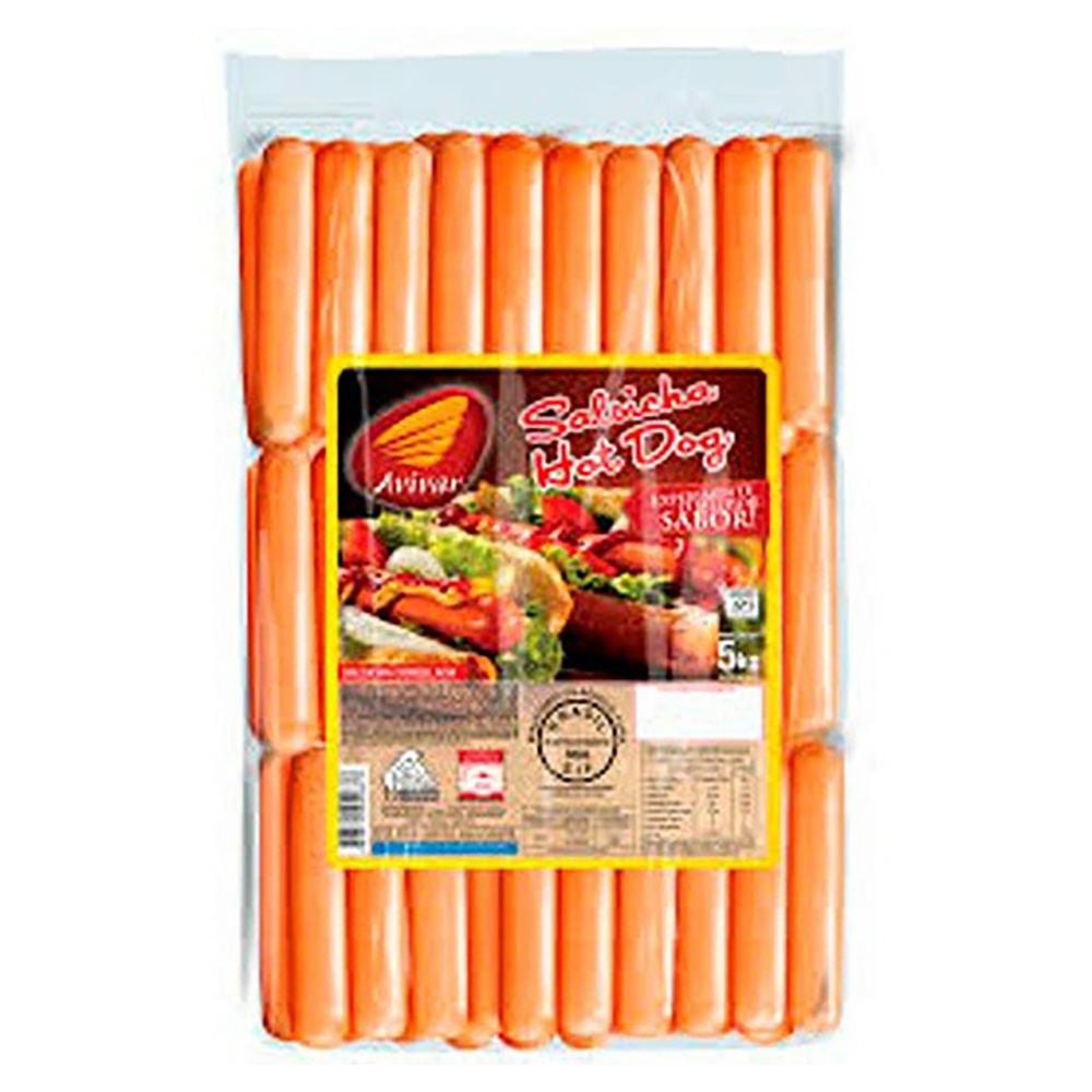 SALSICHA CONG AVIVAR PCT 5KG | Fortali Distribuidora de Alimentos ...