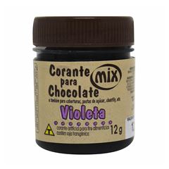 COR P/CHOC VIOLETA MIX PT 12G